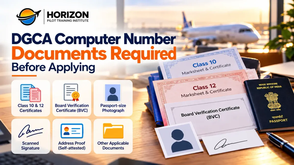 Documents Required for DGCA Computer Number