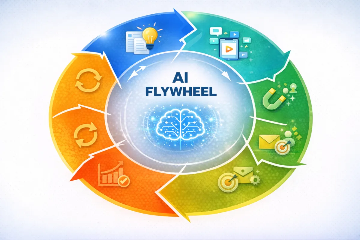 How to Build a Content + AI Flywheel That Generates Leads Every Week