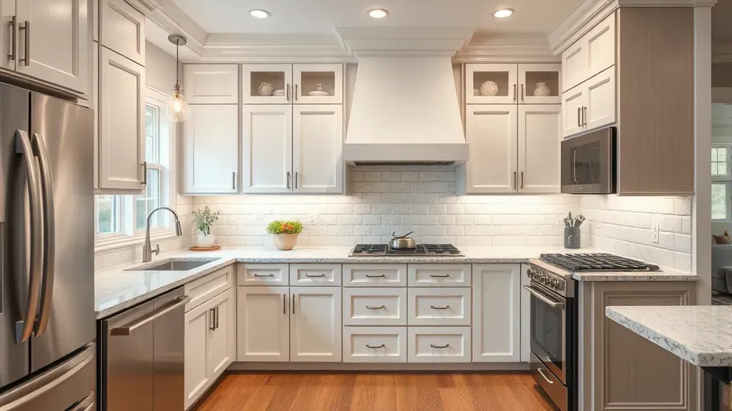 Cabinet Hardware Upgrades projects in Pasadena MD showcasing modern and stylish design choices.
