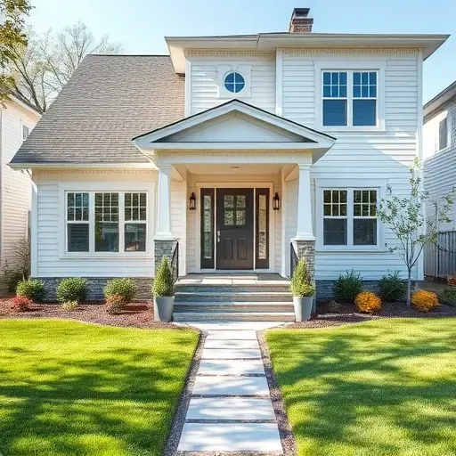 A beautifully remodeled interior in Pasadena MD showcasing modern design and exquisite details without people.