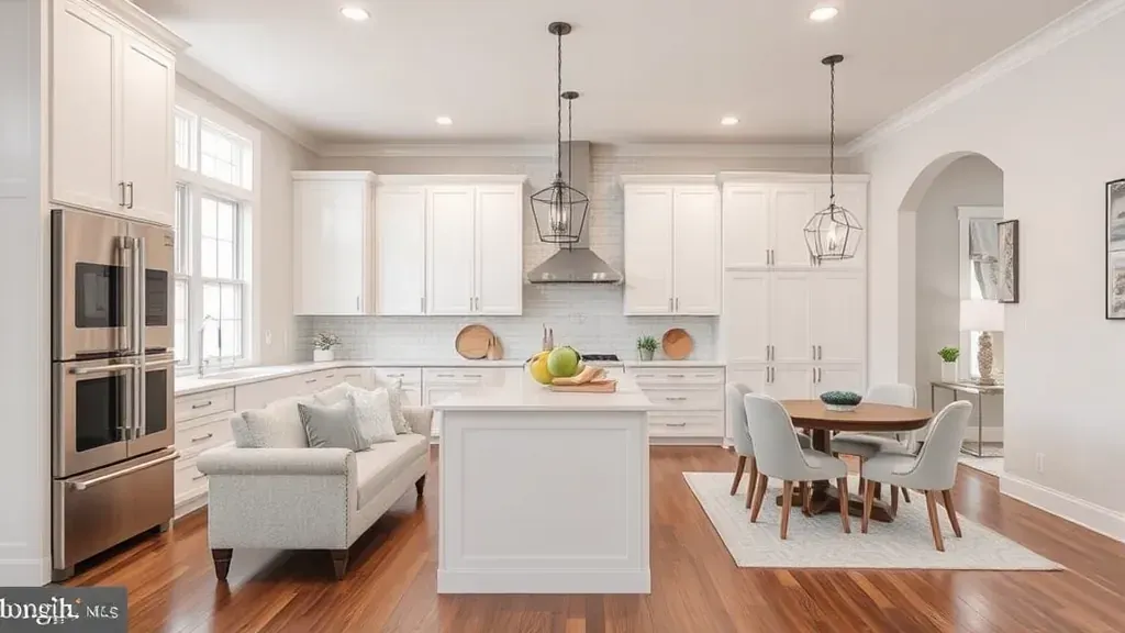 Remodeling in Huntingtown, MD for a modern kitchen transformation.