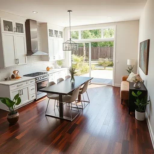 Modern kitchen remodel in Welcome MD featuring sleek cabinetry, polished countertops, and bright natural light.