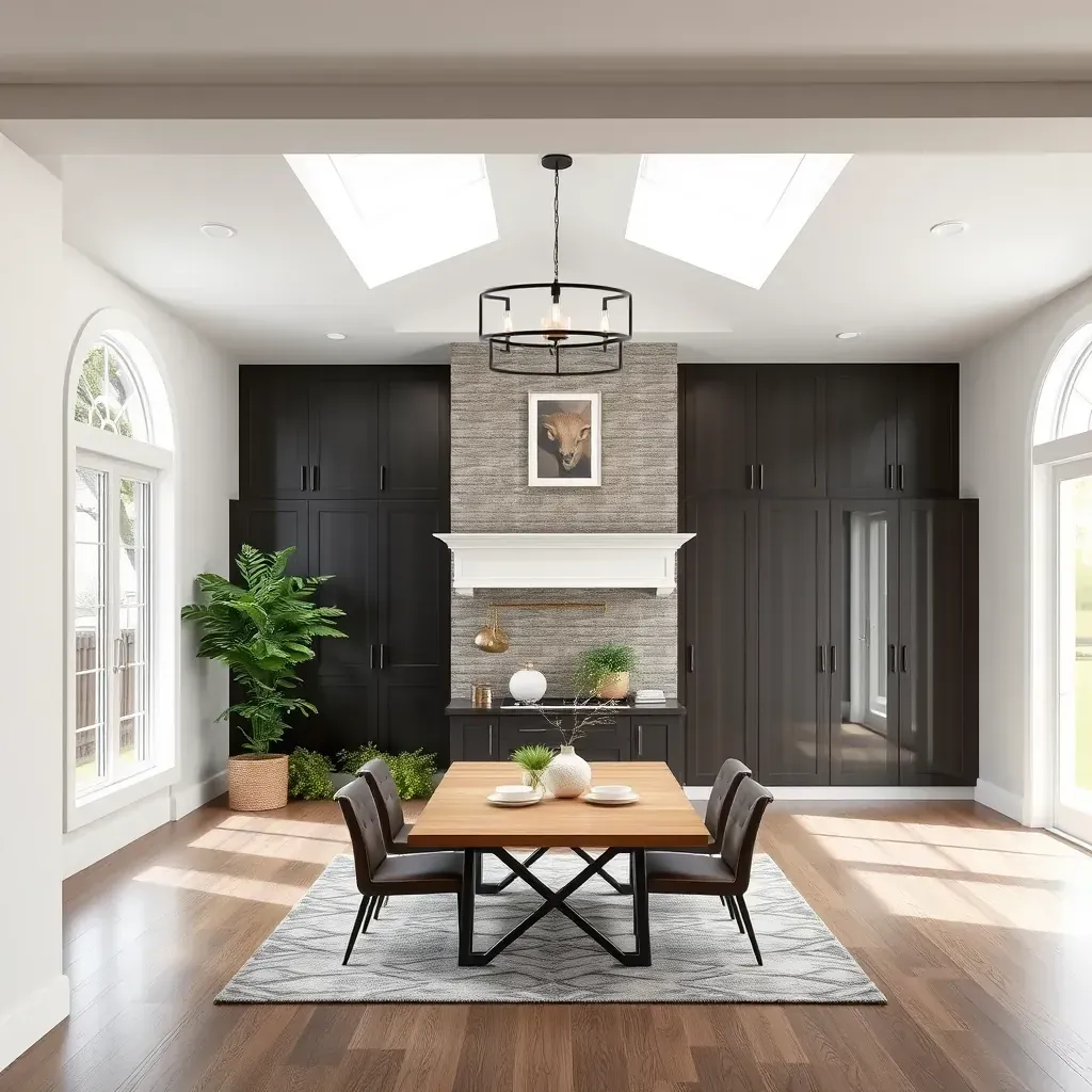 Renovated Silver Spring home with new hardwood floors, fresh paint, modern kitchen, and visible remodeling tools.