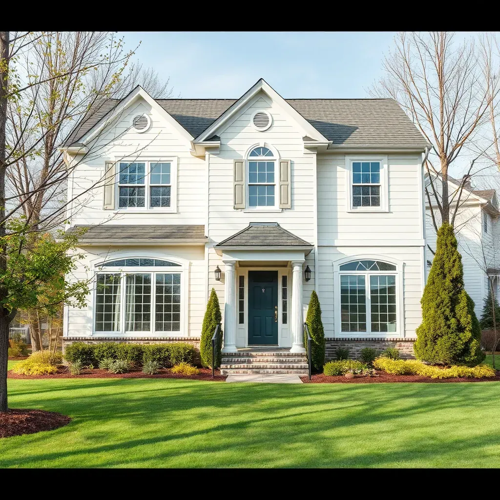 Modern West Friendship, MD kitchen renovation with sleek cabinets, stainless appliances, tools, and lush outdoor views.
