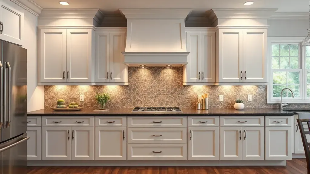 Cabinet lighting projects showcasing modern designs in Pasadena MD