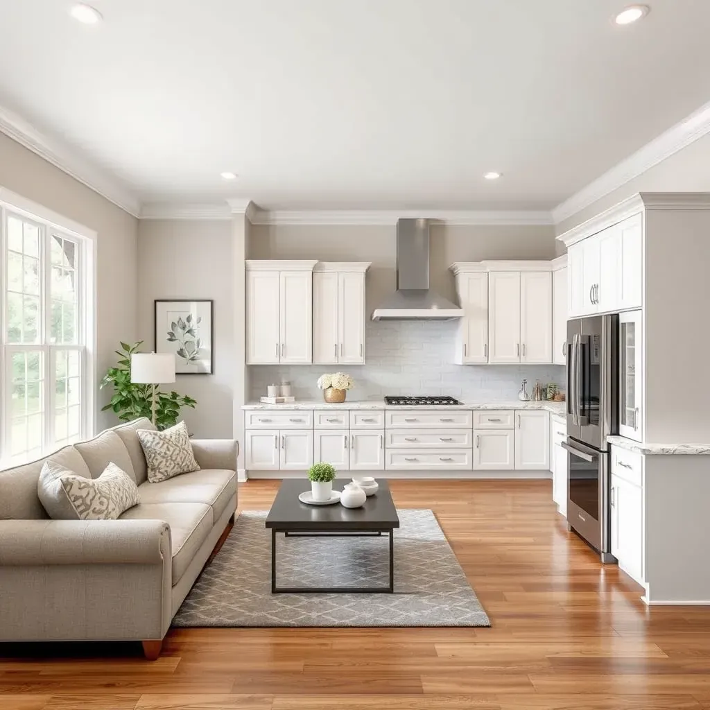 Modern home in Parkton, MD with fresh siding, new windows, stylish door, manicured lawn, and renovation tools.