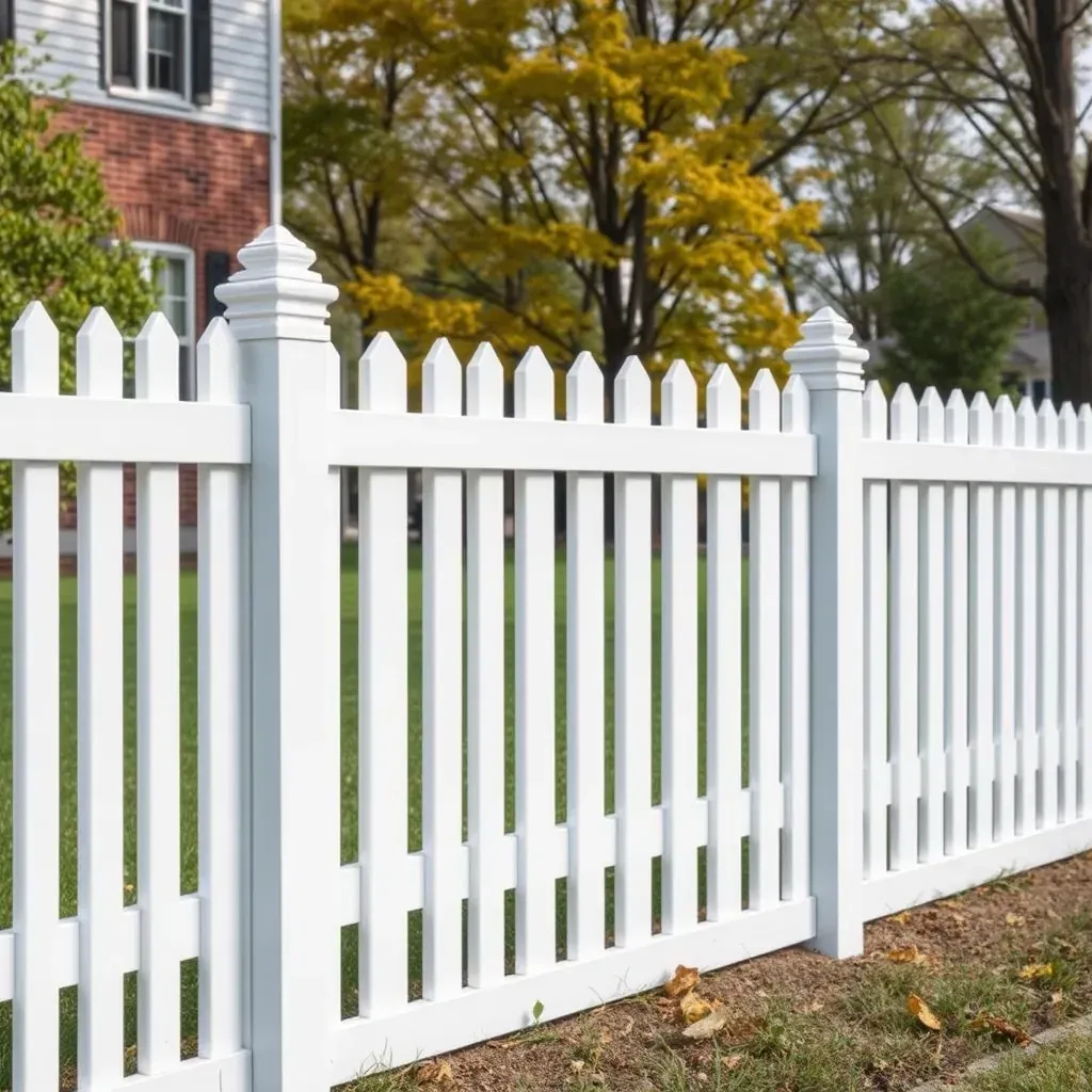 Fencing projects in Pasadena, MD showcasing a sturdy wooden fence installed for privacy and security.