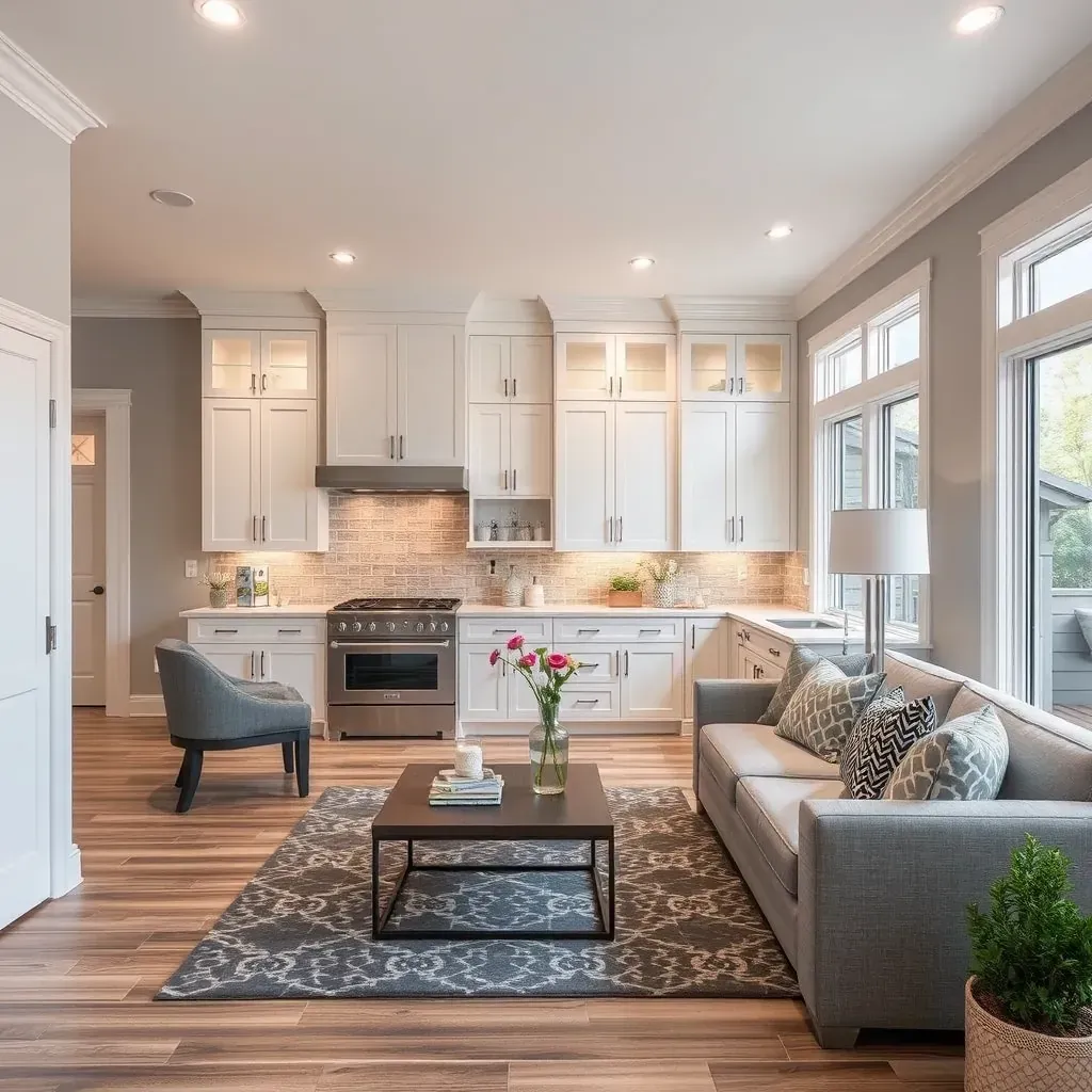 Renovated home in Phoenix, MD with new siding, stone accents, energy-efficient windows, landscaped yard, and renovation tools.