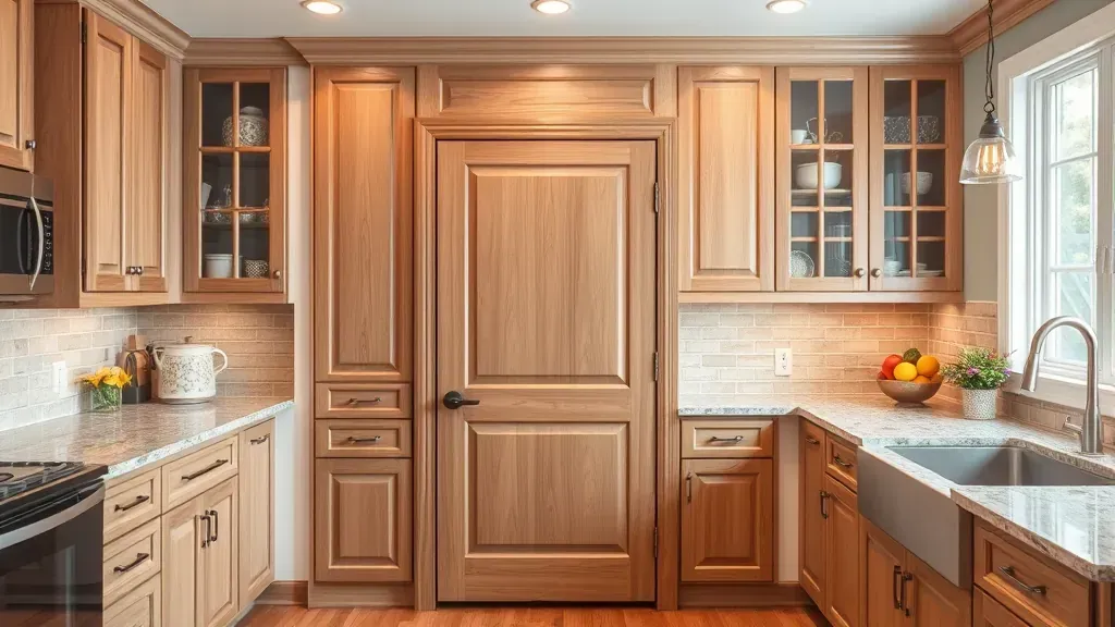 Cabinet Door Replacement projects in Pasadena MD showcasing elegant modern designs and quality craftsmanship