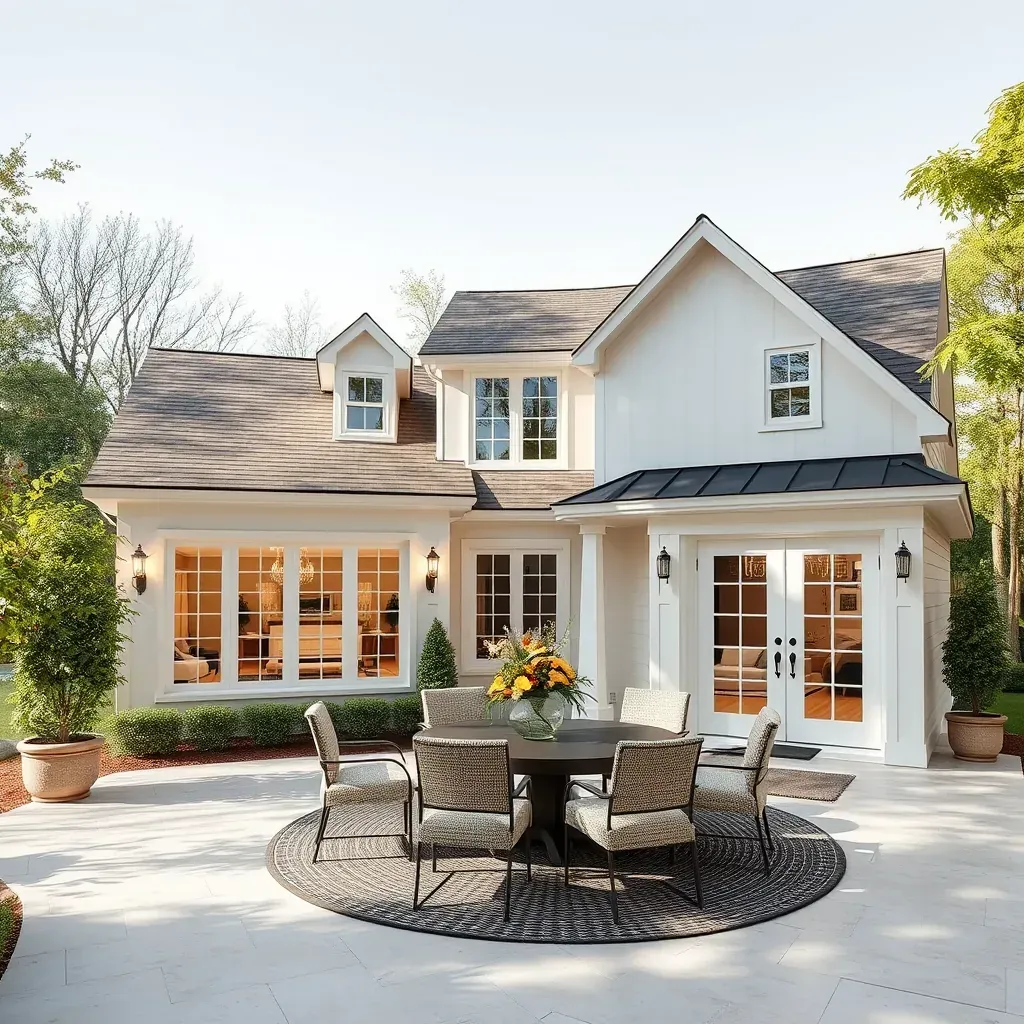 Modern Glen Arm home renovation showing a partly updated interior, new hardwood, modern kitchen, tools, and Maryland greenery.