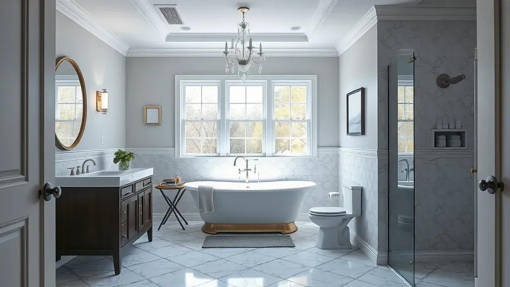 Bathroom Remodeling projects in Pasadena MD showcasing modern designs and elegant renovations
