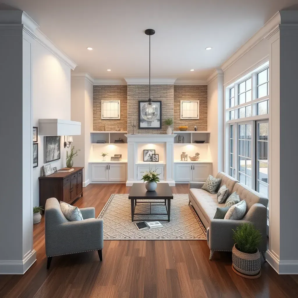 Home Remodeling and Renovation in Glenel, MD, with modern interior design and improvements.