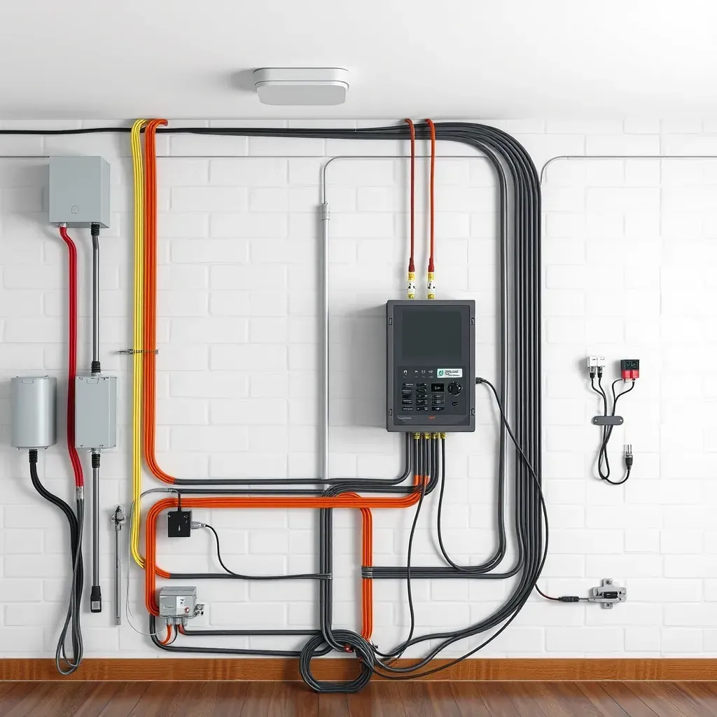 Electrical installation projects in Pasadena, MD showcasing skilled electrical work and professional craftsmanship.
