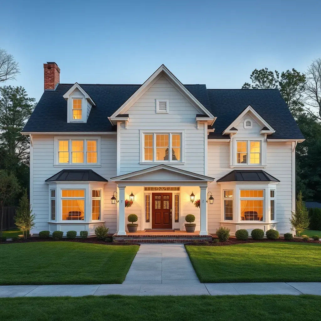 Home Remodeling and Renovation in Glen Arm, MD, showcasing updated kitchen with modern cabinets and spacious living area.