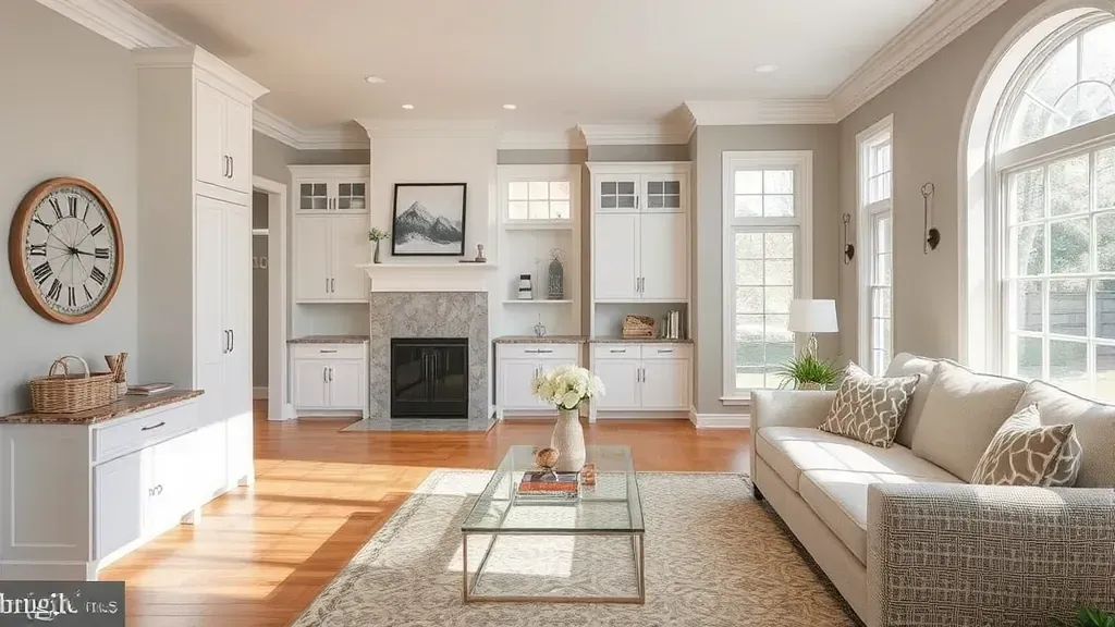Remodeling in West Friendship, MD showcasing before and after transformation of a kitchen space.