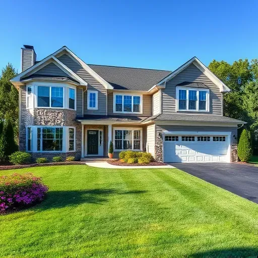 Remodeled home interior in Pasadena MD showcasing modern design and elegant furnishings without people.