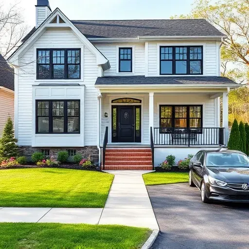 Remodeled home interior in Pasadena MD featuring modern design, elegant furniture, and natural lighting.