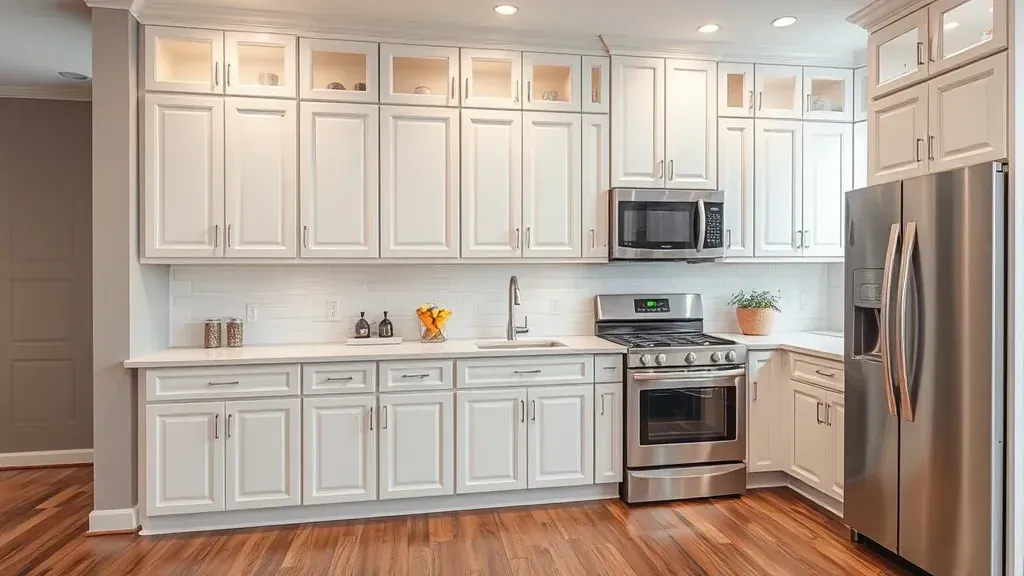 Custom Cabinet Modifications projects in Pasadena, MD showcasing modern designs and quality craftsmanship