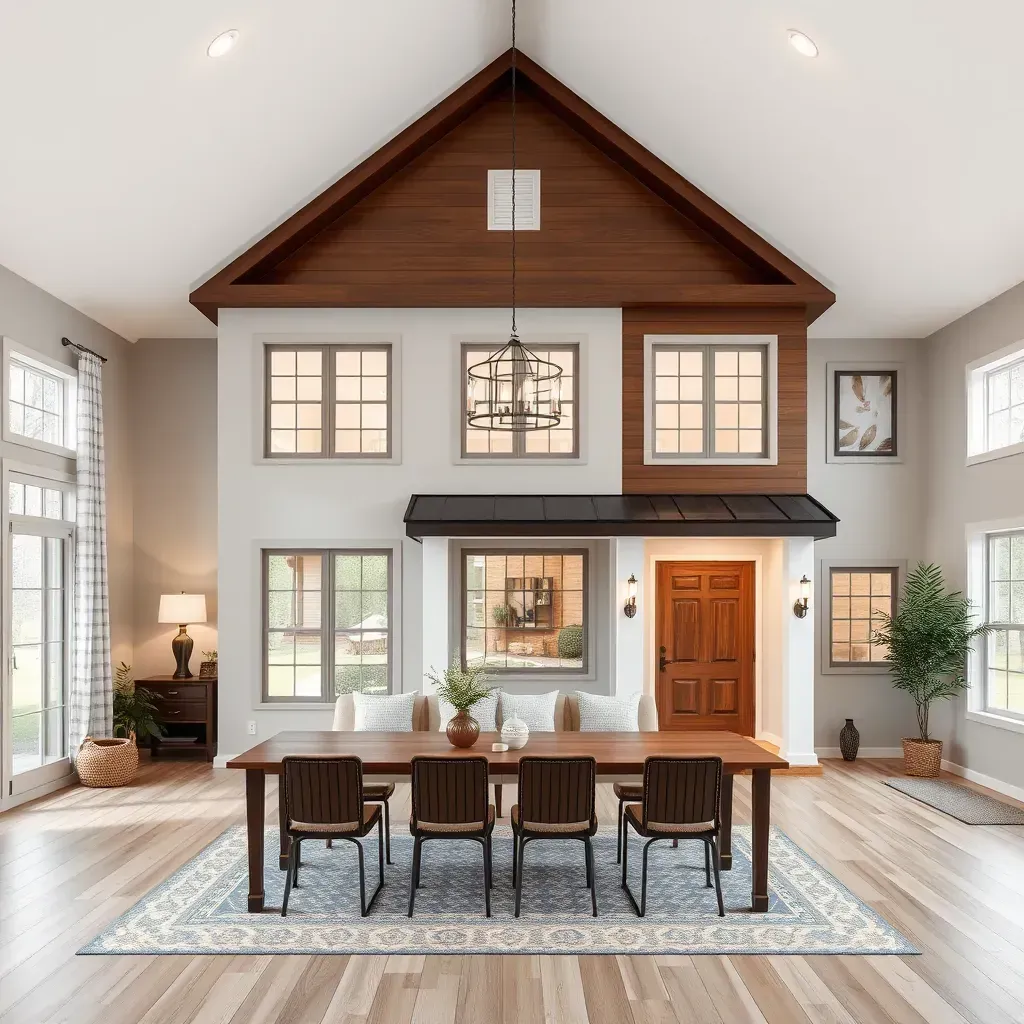 Home Remodeling and Renovation in Port Republic, MD featuring a modern kitchen and stylish living space.