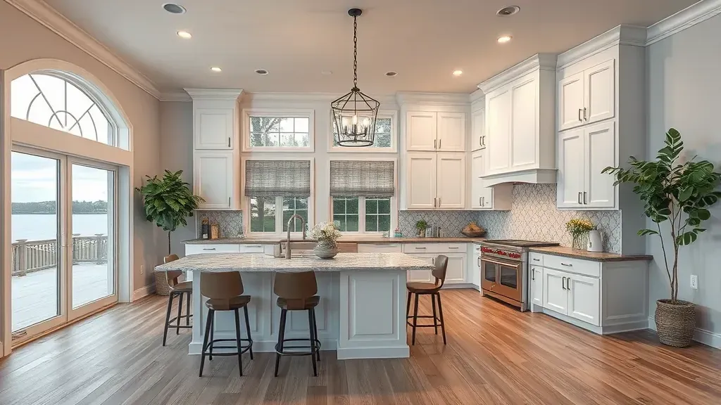 Remodeling in Gibson Island, MD showcasing modern design and elegant interiors.