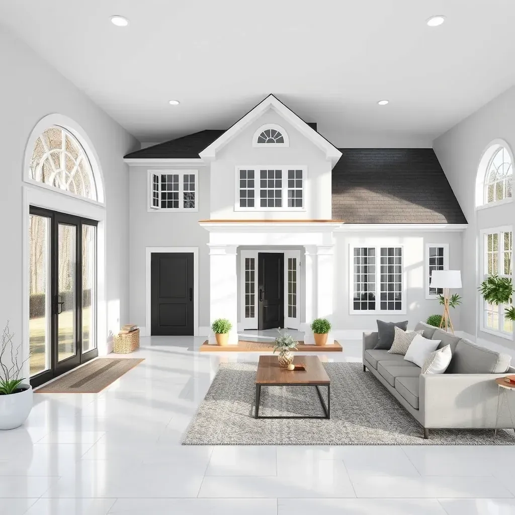 Home Remodeling and Renovation in White Marsh, MD featuring modern kitchen and bathroom upgrades.