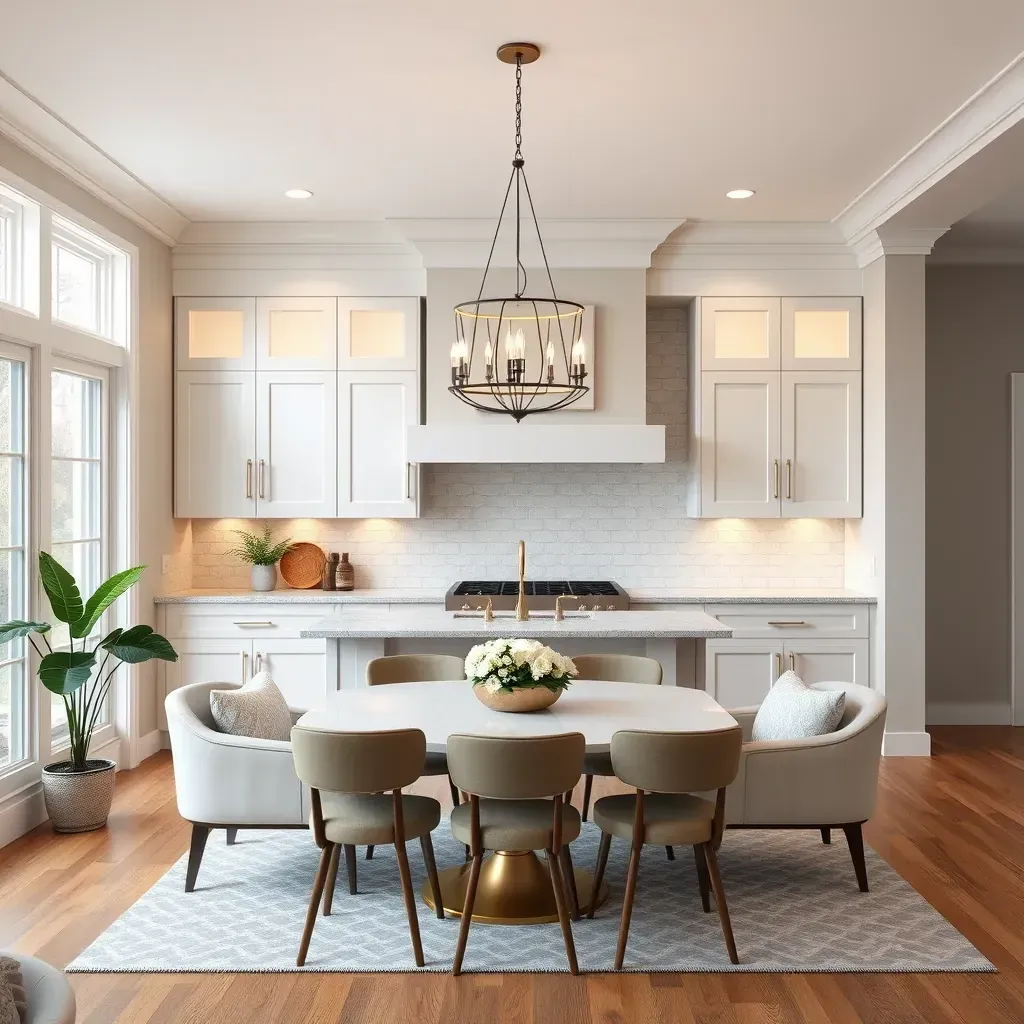 Modern Bethesda home renovation: renovated kitchen with granite countertops, custom cabinets, stainless appliances, natural light, and ongoing remodeling.