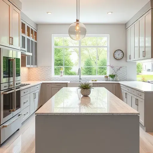Flawlessly remodeled kitchen in Welcome MD with modern cabinetry, quartz countertops, and stylish backsplash.