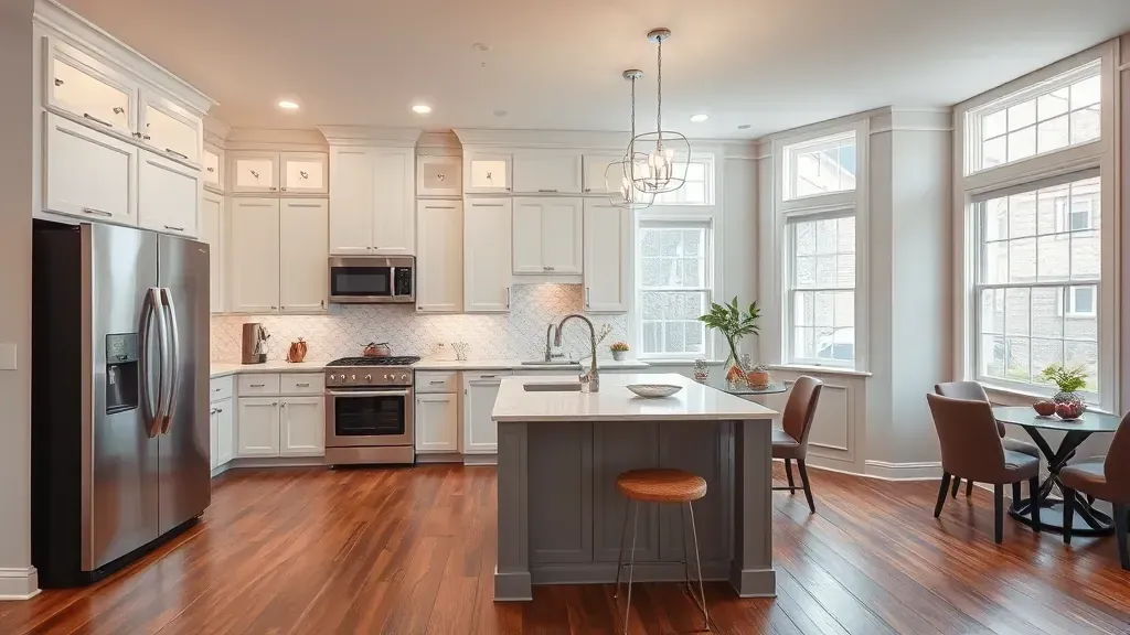 Remodeling in Ellicott City, MD with modern design elements and a spacious layout.
