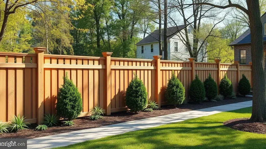 Fencing installation projects showcasing various styles in Pasadena, MD