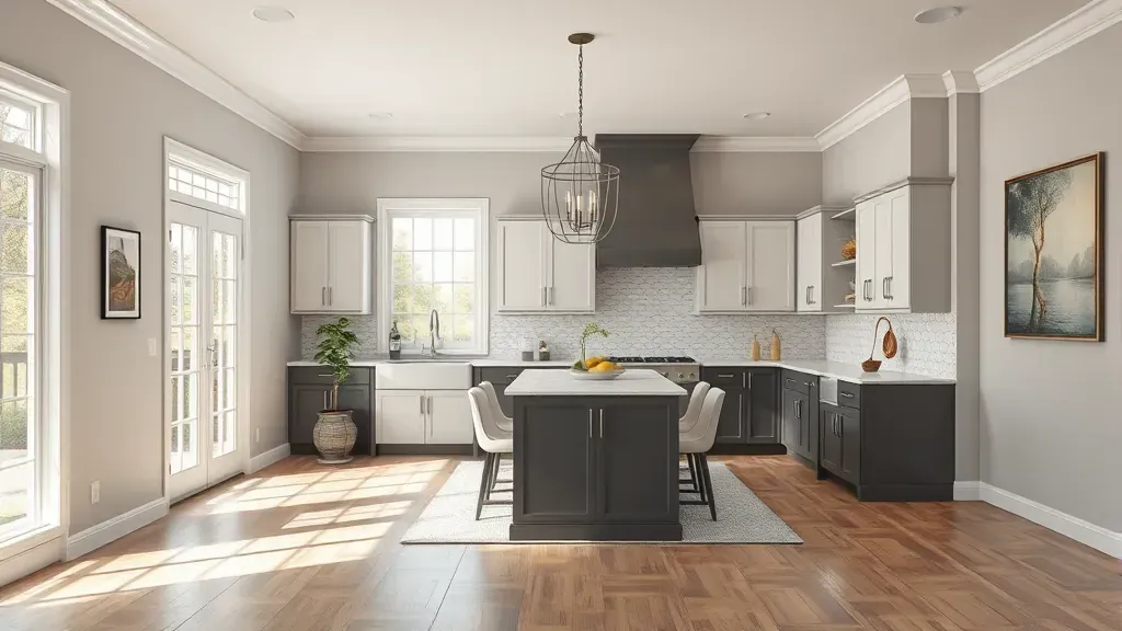 Remodeling in Clarksville, MD showcasing modern kitchen design and stylish home improvements.