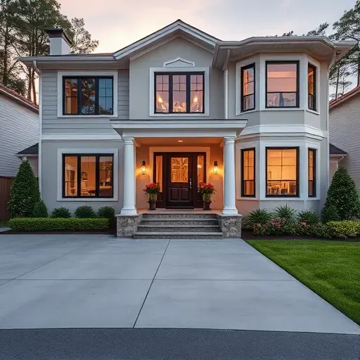 Completed home remodeling in Pasadena MD showcasing modern design and stylish interior spaces without any people.