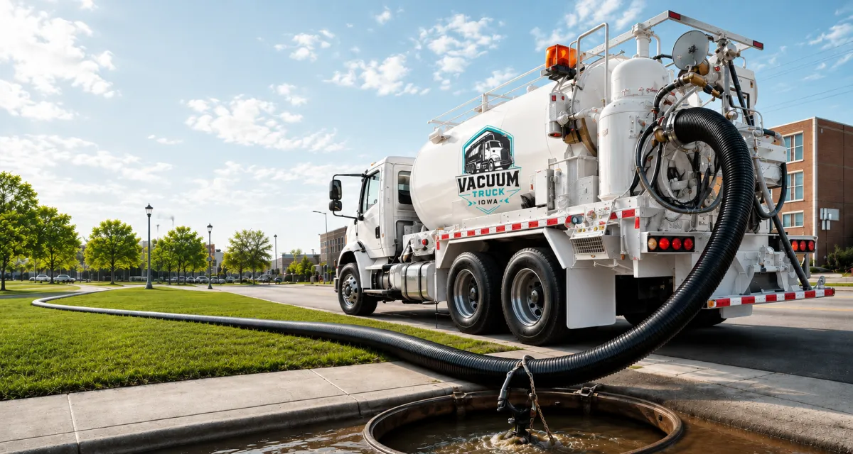 Hydrovac & Vacuum Truck Des Moines