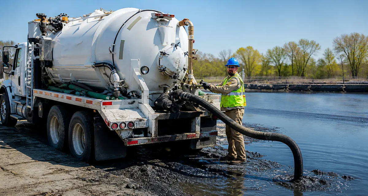 Pond & Lagoon Desilting in Des Moines