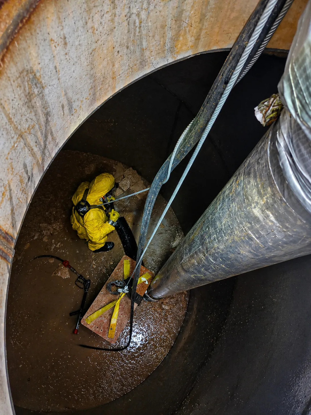 Cedar Rapids Basin Cleaning