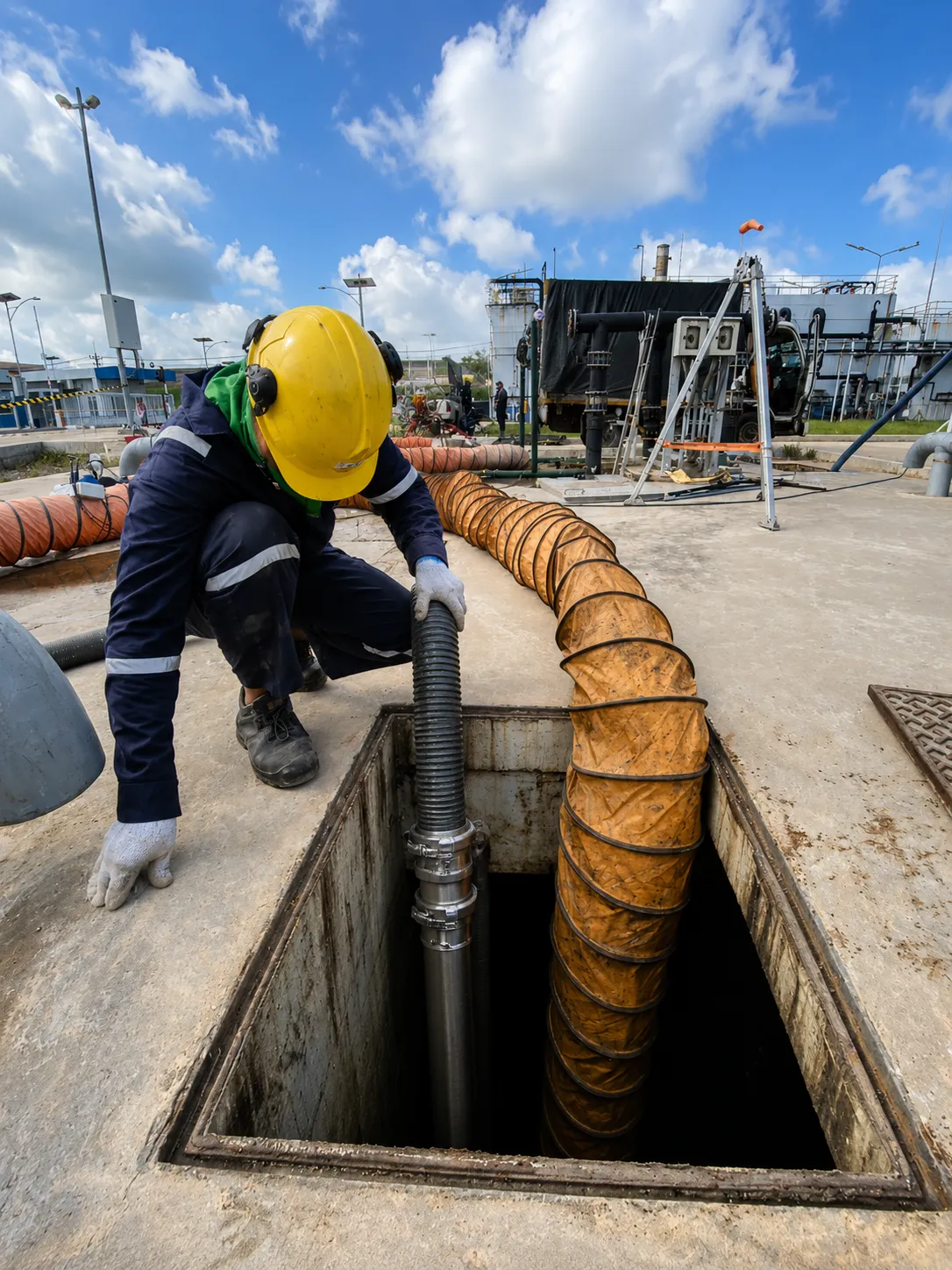  Hydrovac & Vacuum Truck