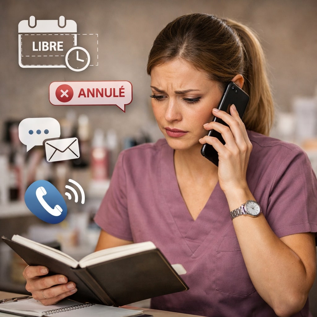 planning professionnelle de la beauté