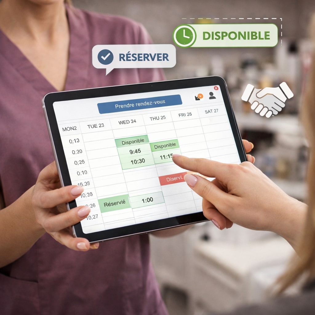 Dans ce secteur, la stabilité professionnelle ne dépend pas uniquement du savoir-faire technique. Elle repose en grande partie sur la capacité à organiser les rendez-vous, gérer les créneaux et structurer l’activité au quotidien.  Un planning vide n’est pas forcément un manque de clientes.   C’est très souvent un manque d’organisation.