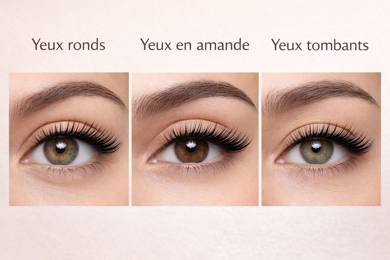 Les différentes formes des yeux