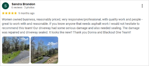 paving company review