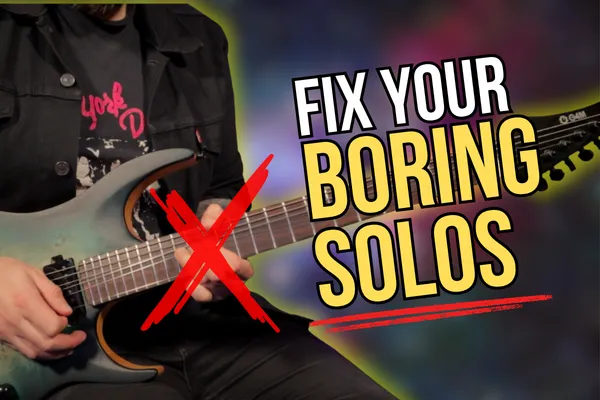 Why Your Guitar Solos Sound Like Practice Exercises (And How To Fix Them)