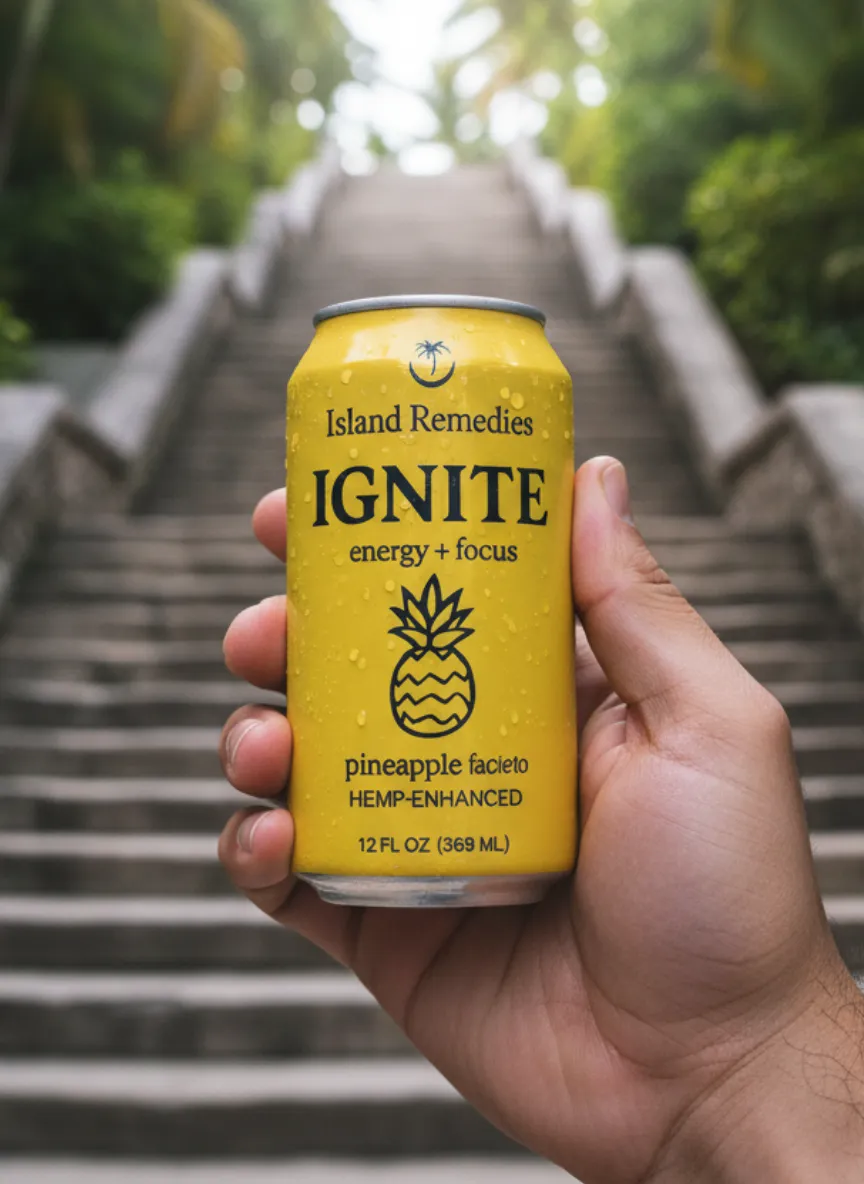 three yellow pineapples