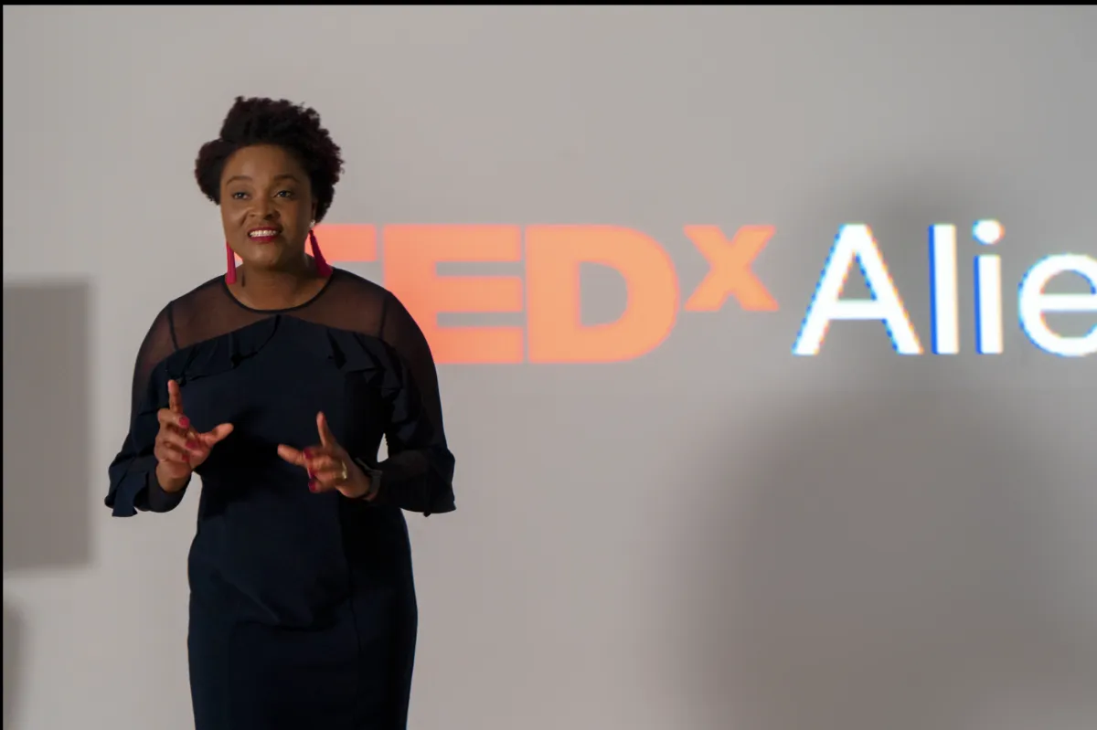 TEDx speaker Nike Famojuro