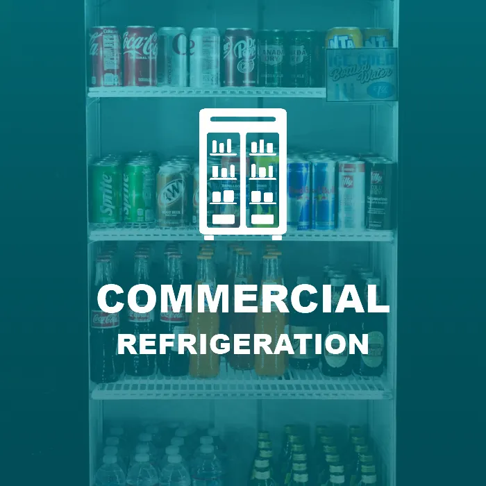 Commercial refrigeration: glass door drinks fridges