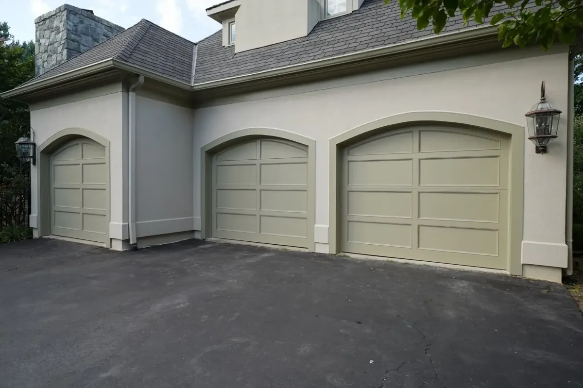 Oakton VA garage door and structural repair completed