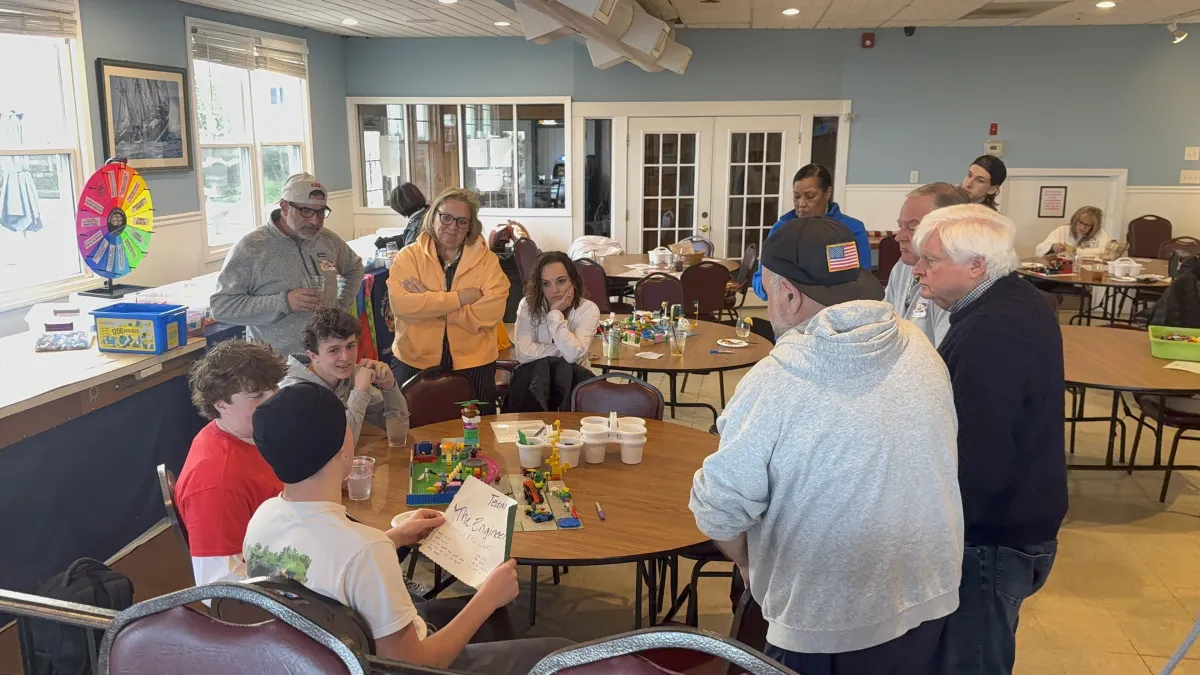 Adult social gathering building event