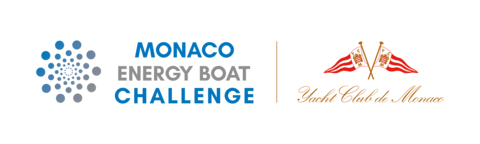 Logo of the monaco energy boat challenge and the yacht club de monaco