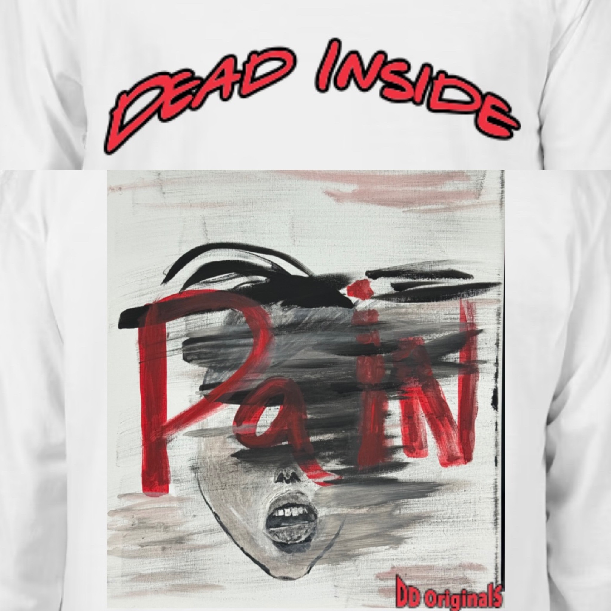 Minimalist tote bag with abstract line art in muted earth tones, displayed on a light wooden table with soft natural light.