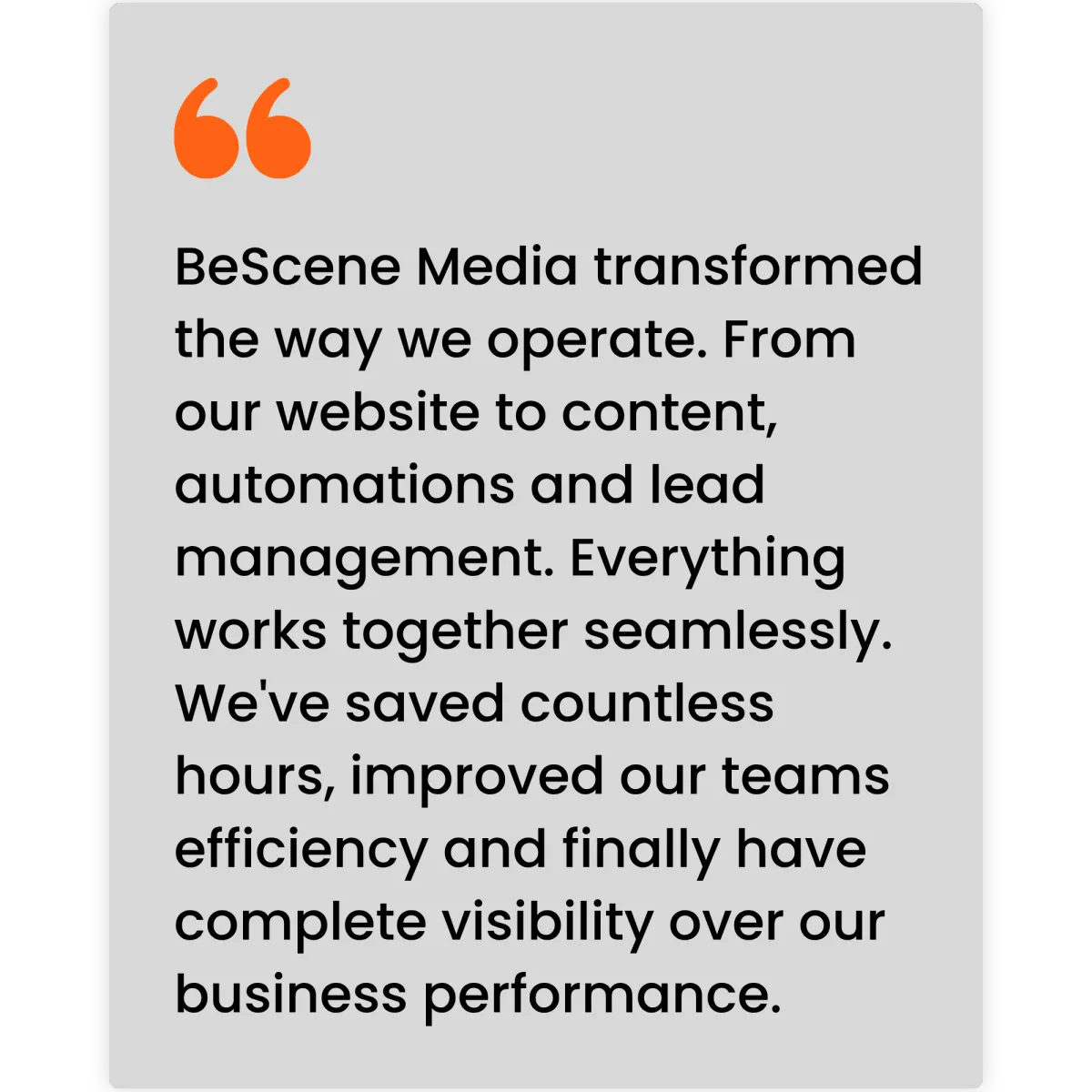 BeScene Media Review