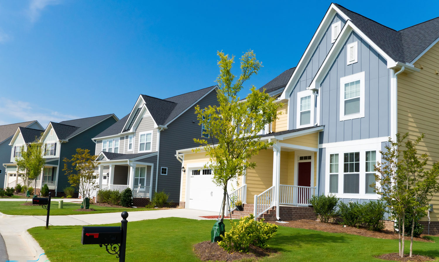 New construction homes in Charles County MD suburban community