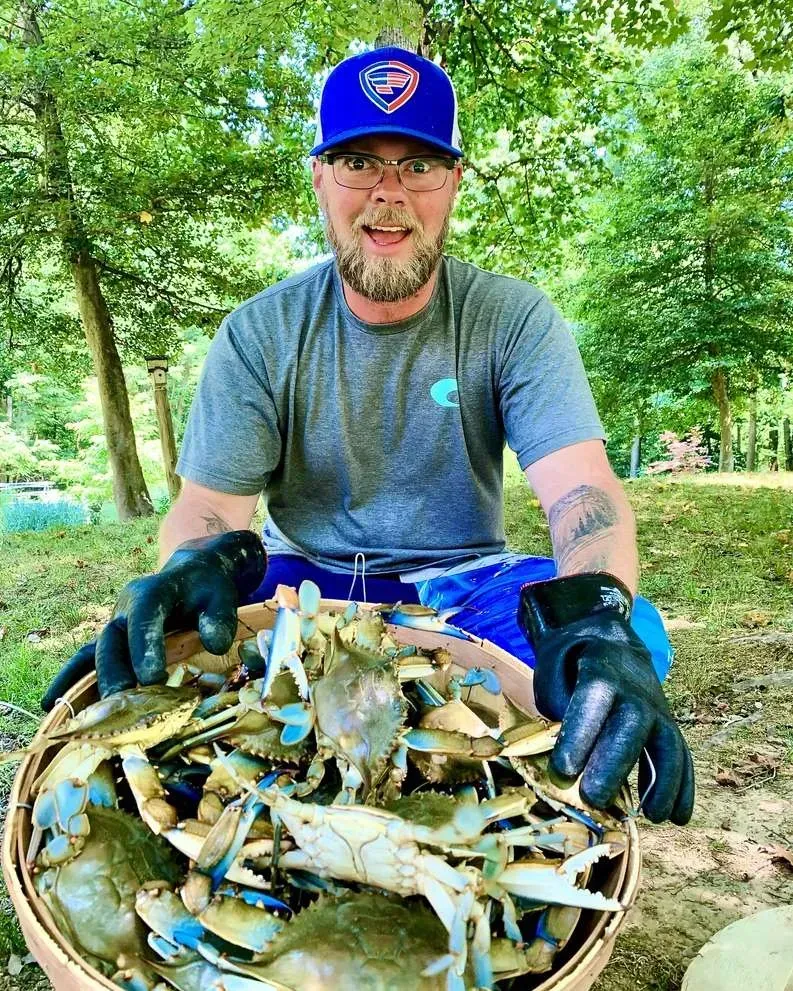 Blue crabbing in Southern Maryland Chesapeake Bay lifestyle and local waterfront tradition